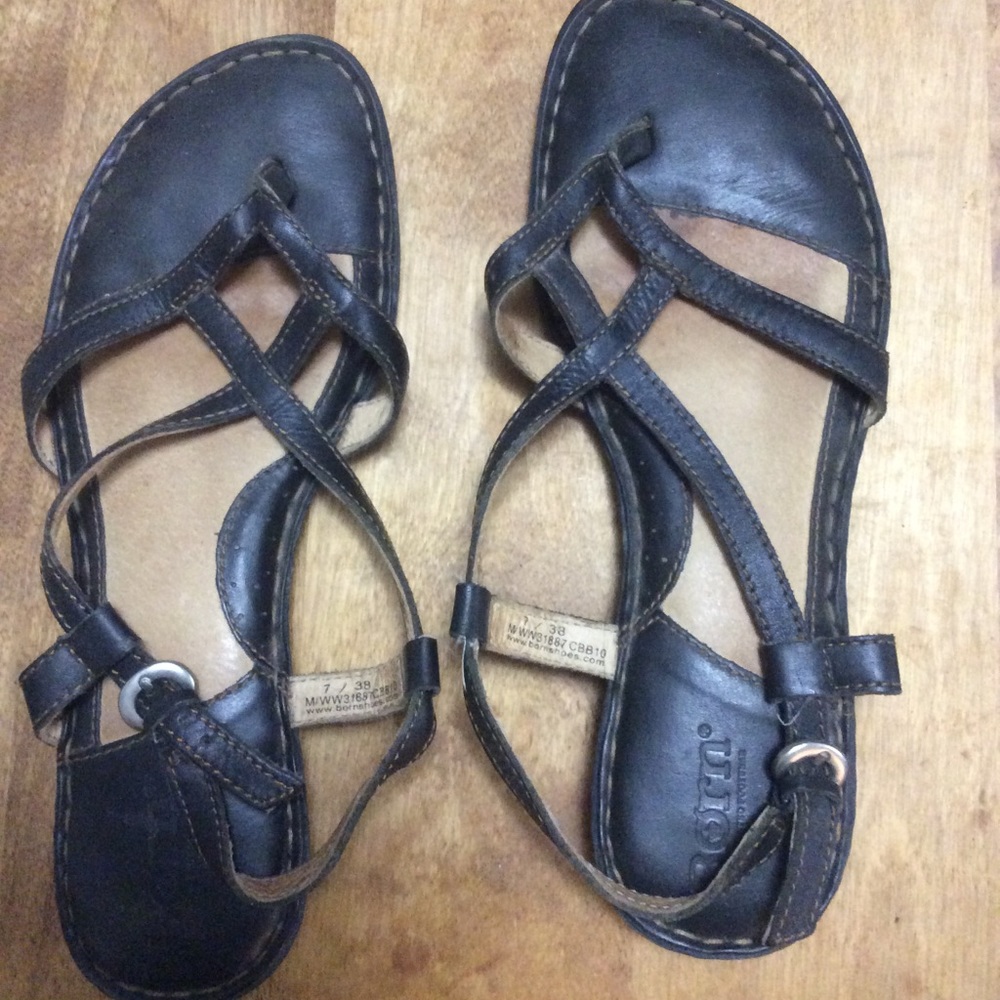Born, leather sandals 7/38